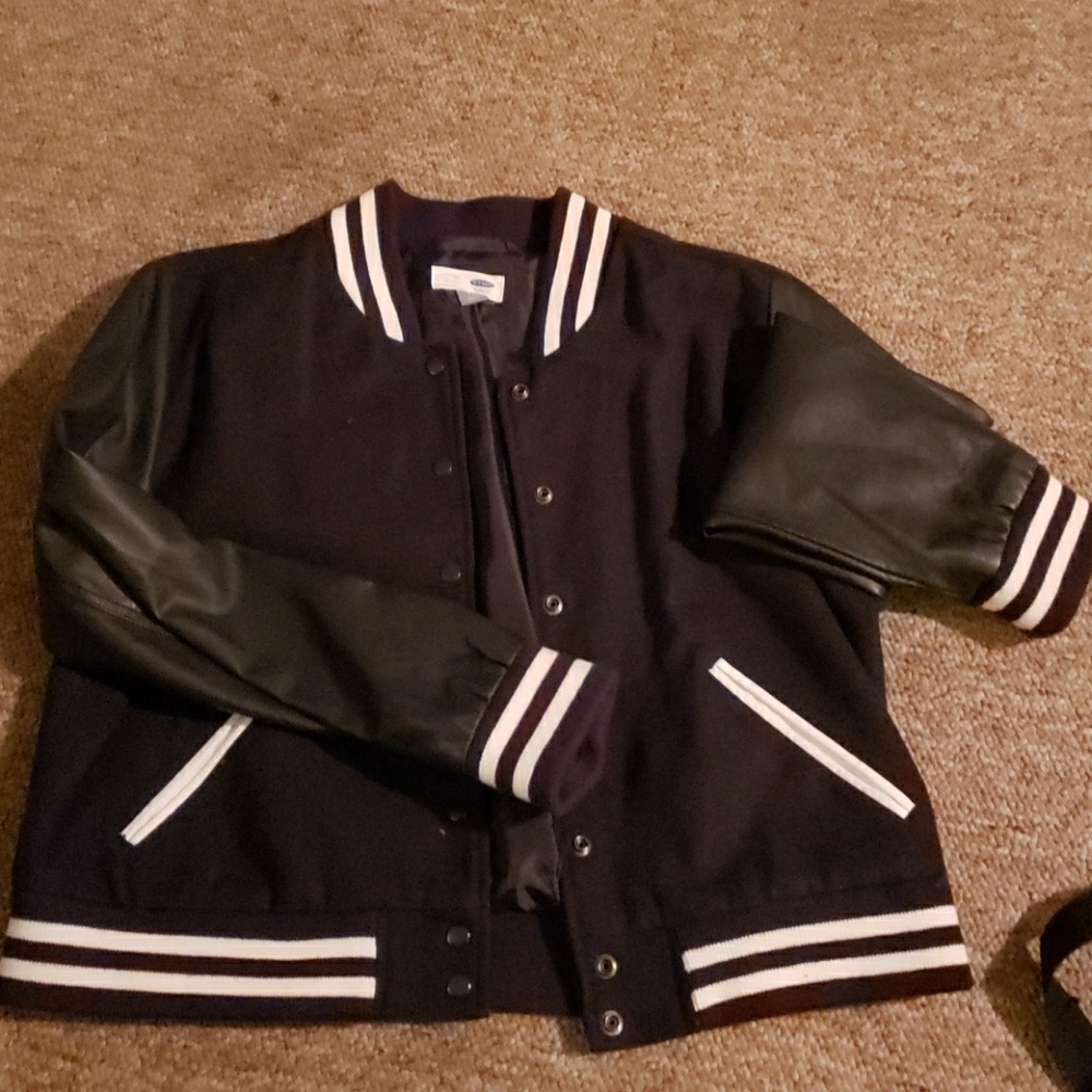 Woman old navy jacket